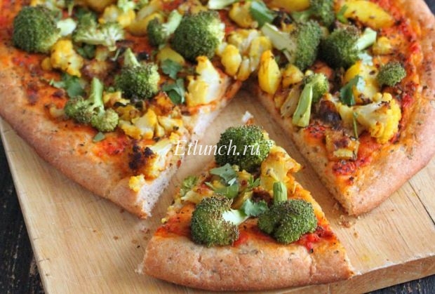vegetarianskaja pizza s brokkoli
