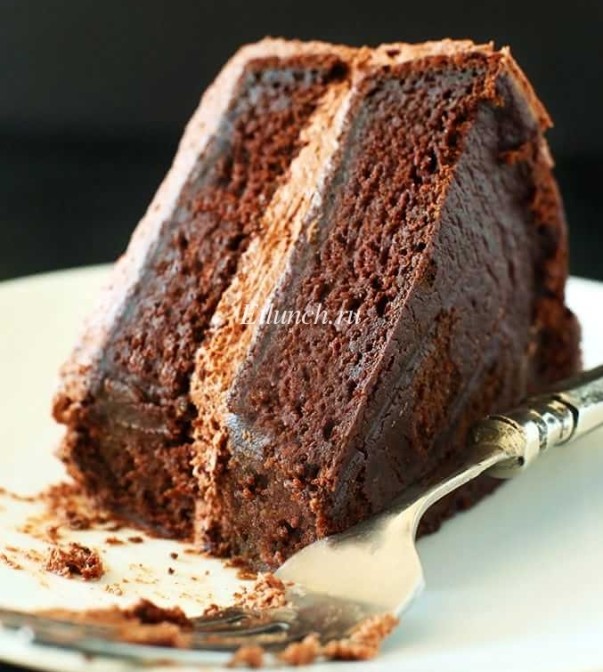 простой шоколадный торт веганский