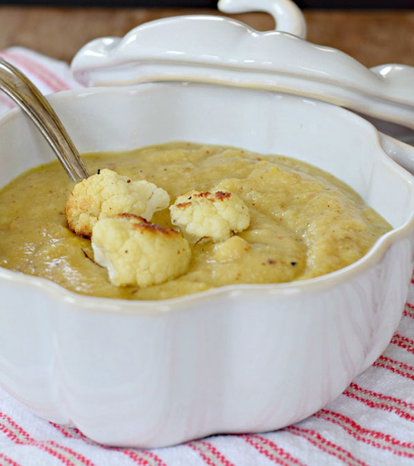Суп с цветной капустой и грибами - постный рецепт с фото пошагово